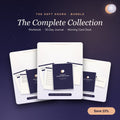 The Complete Collection bundle — The 10-Minute Reset workbook, 30-Day Shadow Work Journal and 5-Minute Morning Reset card deck